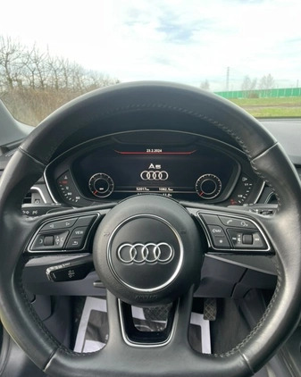 Audi A5 cena 99000 przebieg: 52000, rok produkcji 2018 z Brodnica małe 562